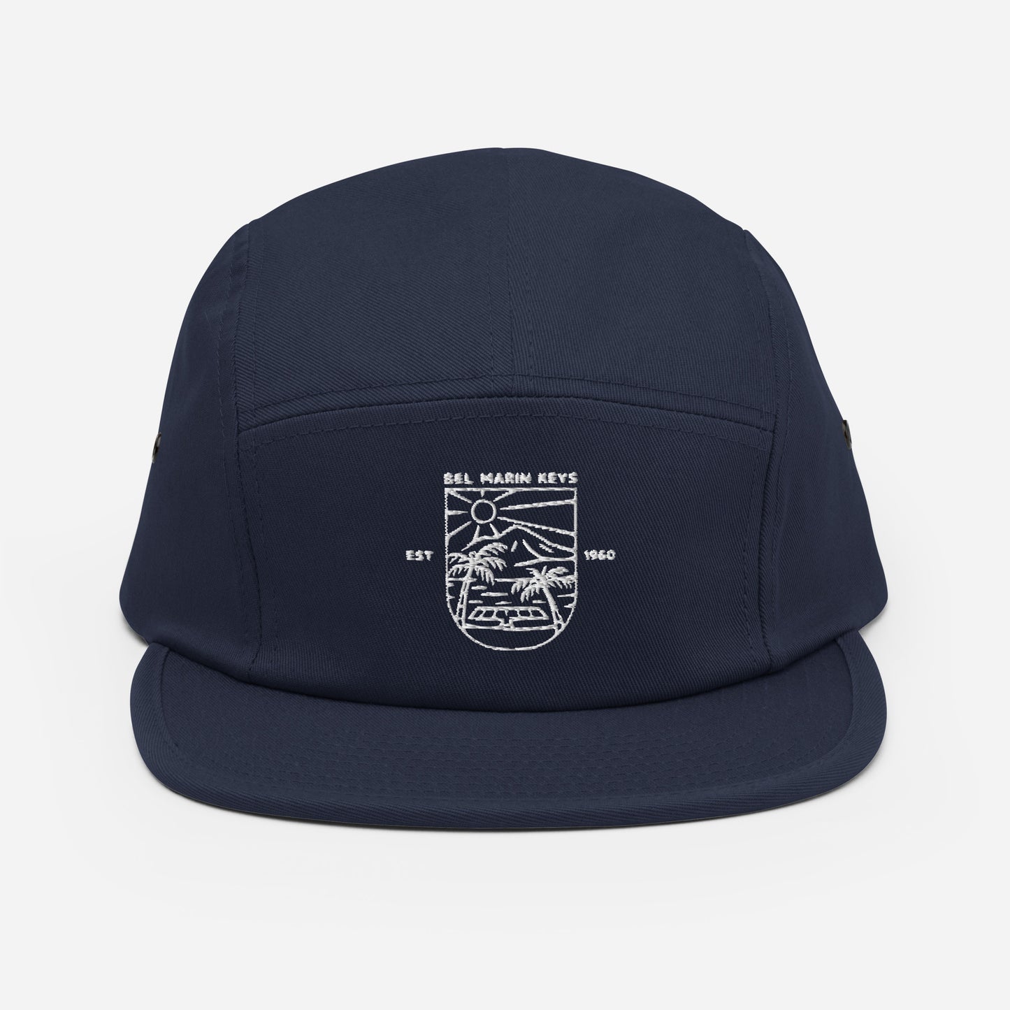 Everyday Monoline Badge Five Panel Cap