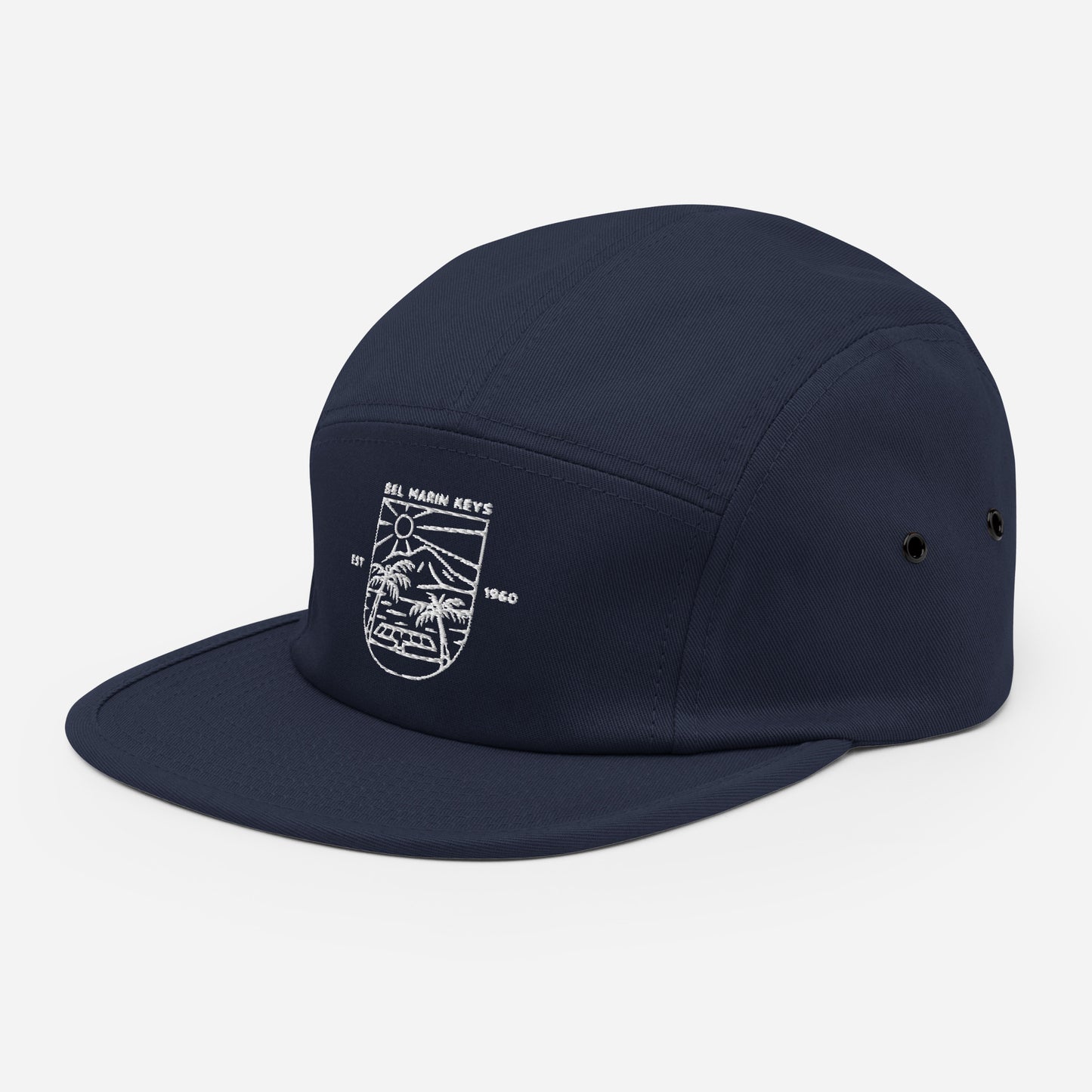 Everyday Monoline Badge Five Panel Cap