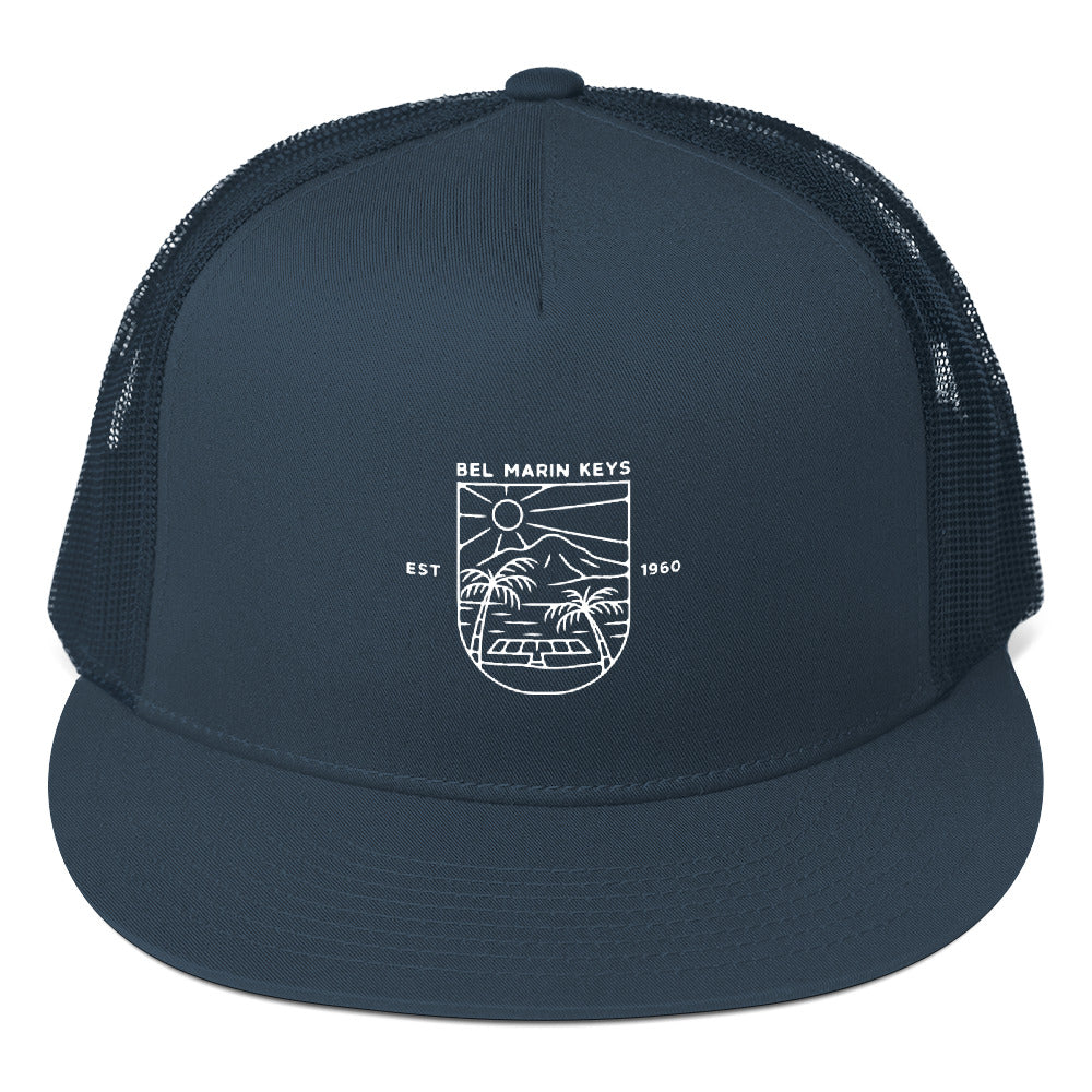 Everyday Monoline Badge Trucker Cap