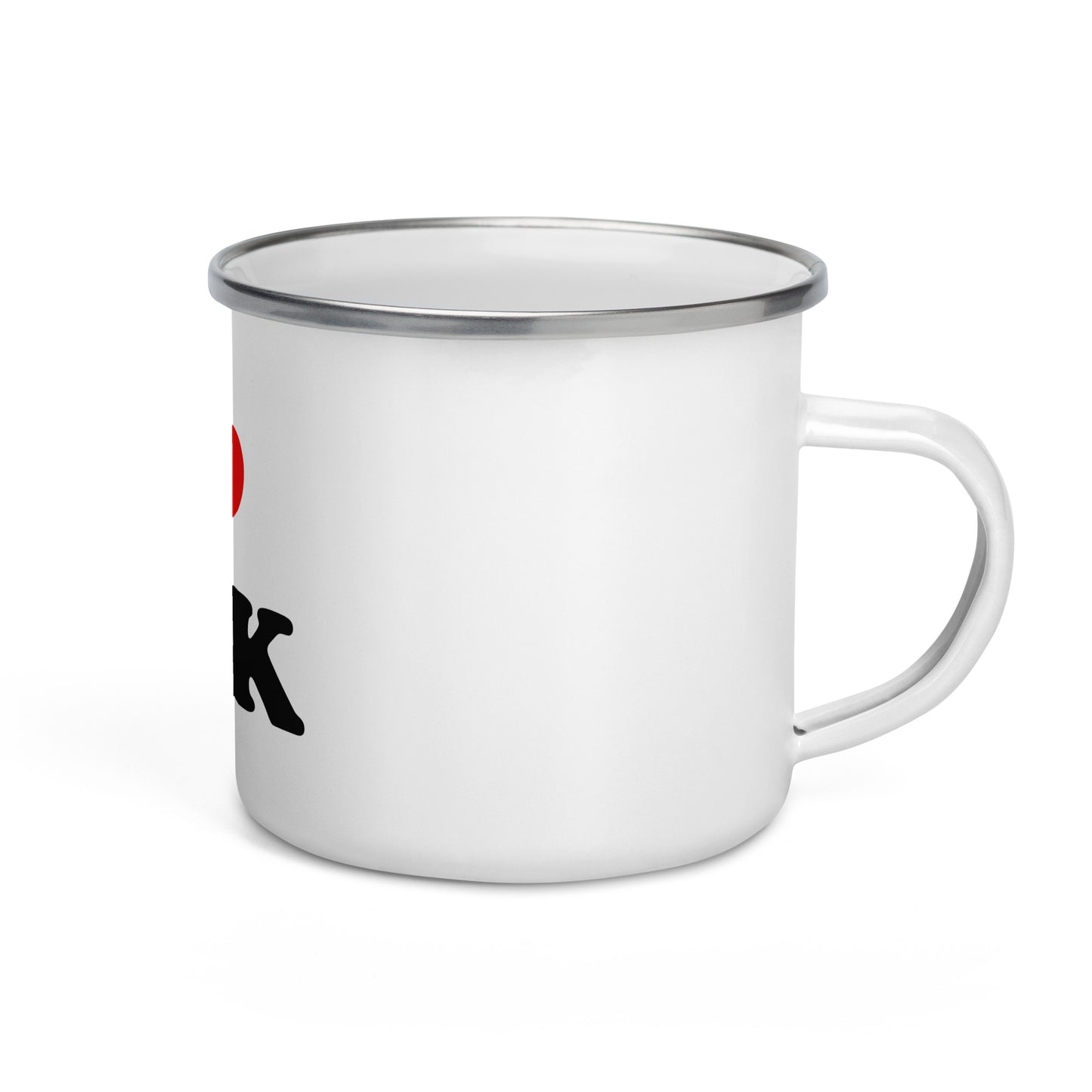 I Heart Enamel Mug