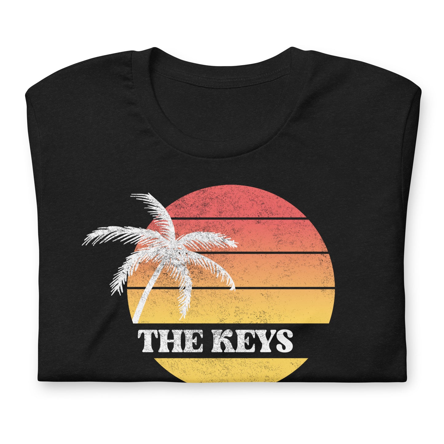 Vintage The Keys Sunset Unisex t-shirt